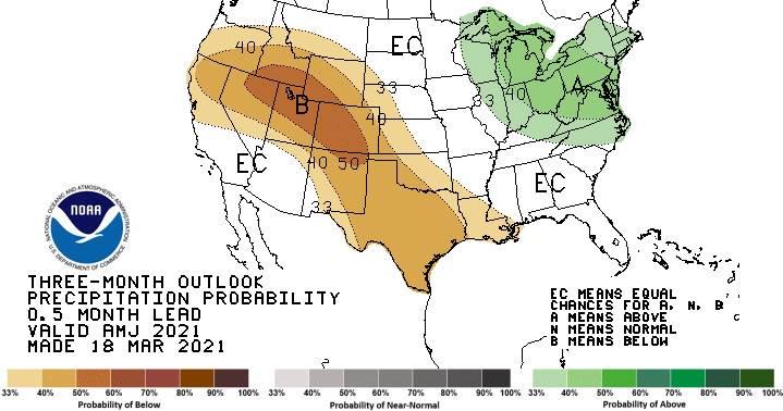 Three-Month Precipitation Probability Outlook
